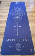 Öko Jóga Matrac- Prémium Minőségű Velúr Bevonattal MOON GODDESS – Kék