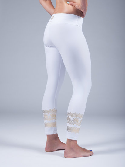Goddess Spirit Leggings Fehér - Öko tudatos- Born to be Goddess