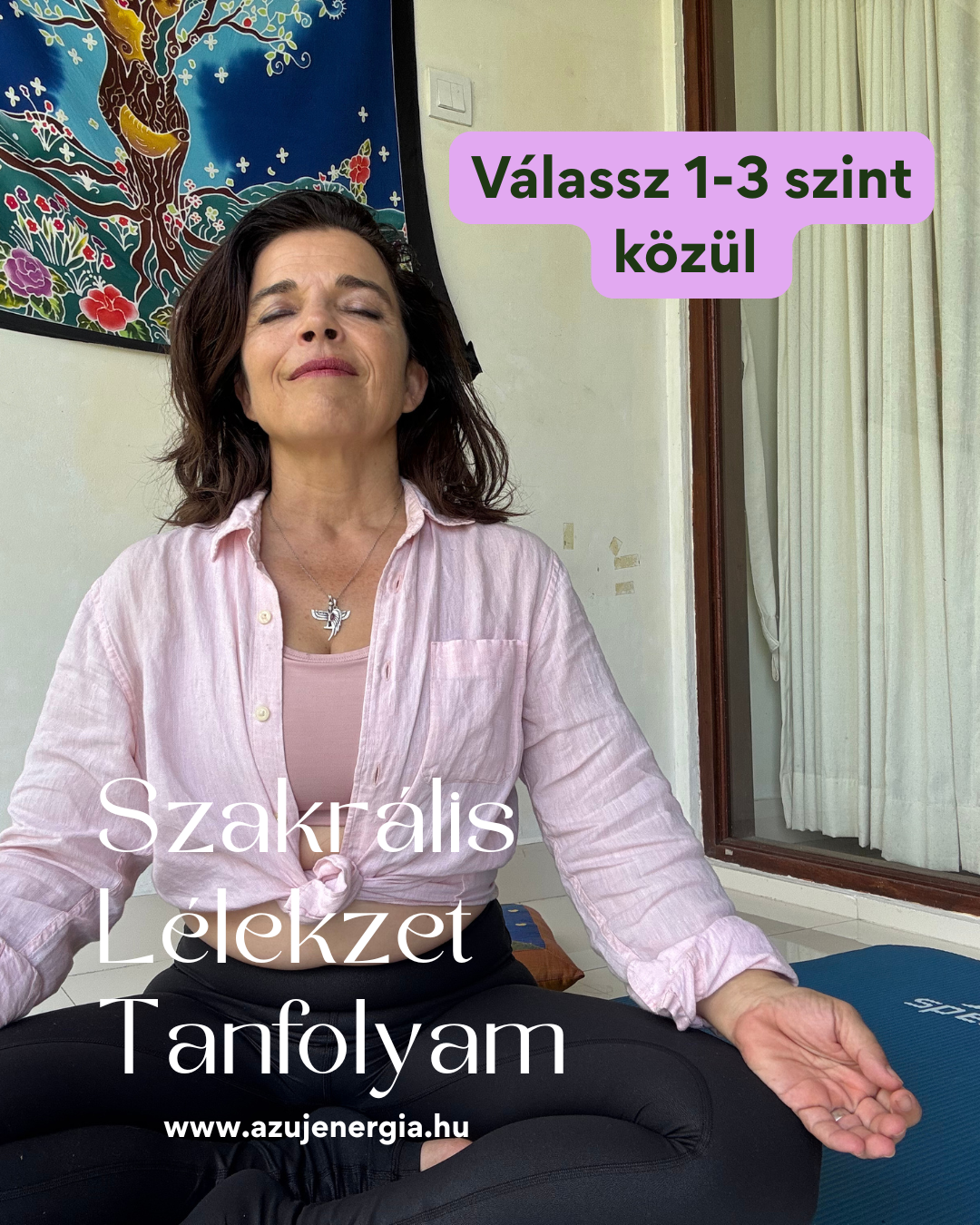 Szakrális Lélekzet online képzés Katával 1-3.szint
