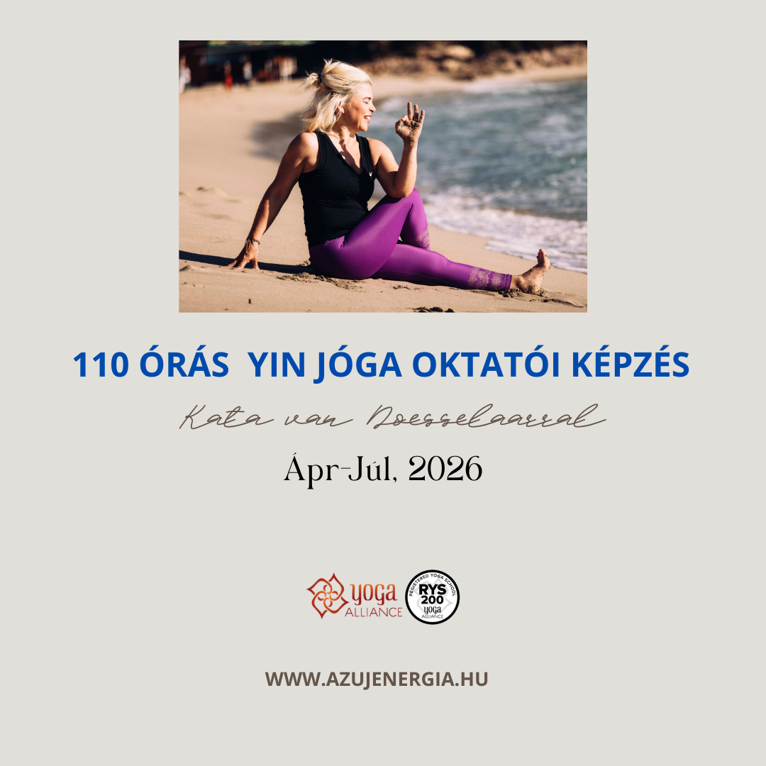 110+ órás Yin jóga képzés - Katával ONLINE