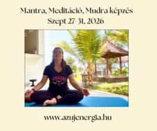 60 órás Mantra, Meditáció és Mudra Képzés Online